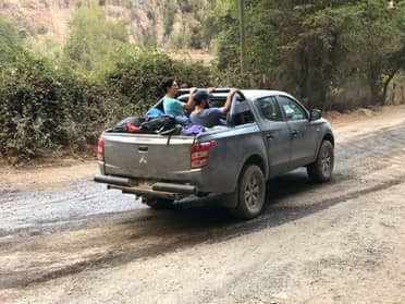 Ordenan evacuación preventiva de Radal por incendio forestal