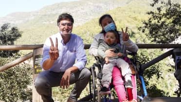 Radal Siete Tazas: Inauguran sendero para personas con discapacidad