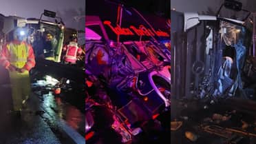 Colisión múltiple en Teno dejó más de 10 lesionados de diversa consideración: conductor de bus se encuentra grave