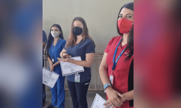 Funcionarias que asistieron parto en un taxi fueron reconocidas por el Hospital de Curicó
