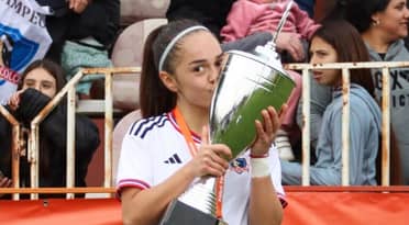 Isidora Vásquez se tituló campeona nacional con Colo Colo Sub 16