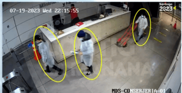 Revelan imágenes exclusivas del robo a las oficinas del Ministerio de Desarrollo Social