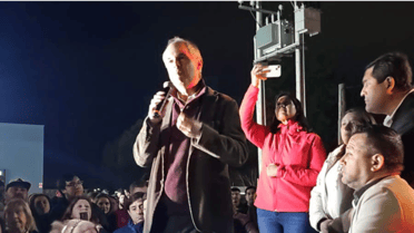 Presidencia RN: Aviso de bomba interrumpe cierre de campaña de senador Rodrigo Galilea en Linares