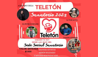 Comunidad de Sanatorio de Sagrada Familia realizará show Teletón este sábado