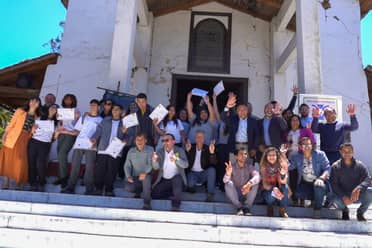 Jóvenes de Licantén fueron certificados como guías de naturaleza