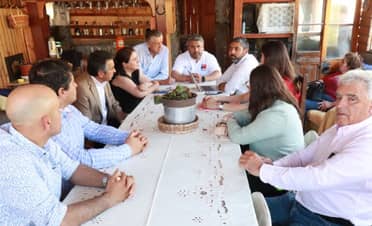 Alcalde de Rauco y seremi de Obras Públicas revisaron proyectos en sectores de la comuna