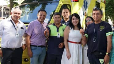 Gobierno Regional entregó tres ambulancias al Servicio de Salud Maule