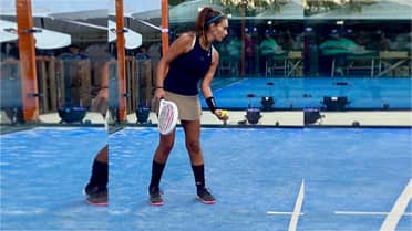 Pamela Díaz destaca en torneo de pádel disputado en Curicó
