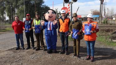 EFE y municipio de Molina lanzan campaña para prevenir accidentes ferroviarios