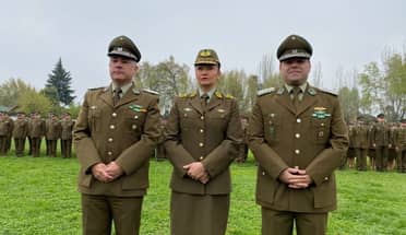 Teniente coronel Mauricio Bascuñán asumió la prefectura de Carabineros Curicó