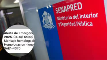 Fiscalizan a empresas de telefonía por error en mensaje de prueba del Sistema de Alerta de Emergencia (SAE)