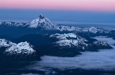 Todas las cumbres de la Cordillera de Los Andes en Chile se cubren de nieve por primera vez en 10 años
