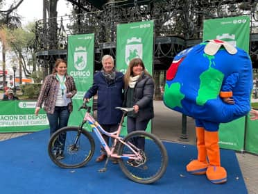 Municipio de Curicó lanzó campaña “Dona Tu Bici”
