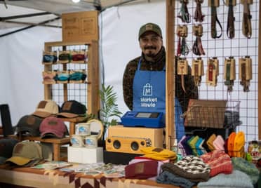 Emprendedores se reúnen en la Expo Market Maule de Molina