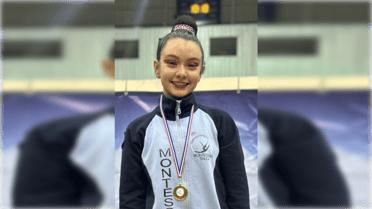 Gimnasta curicana clasifica a tres finales nacionales en el Campeonato Rítmica Chile