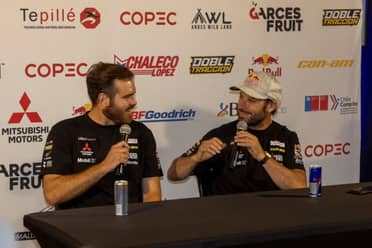 Chaleco López: "En 10 años más correré el Dakar con mi hijo mayor"