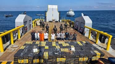 El Salvador rompe récords con la incautación de 6,6 toneladas de cocaína en el Pacífico