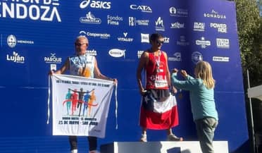 Atletas curicanos brillan: Pedro Espinoza triunfa en Mendoza y delegación suma podios en Santiago