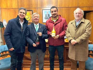 Alcalde Bordachar destacó logro de pyme Sangría Victoria seleccionada en programa Nuestros Productores de Cencosud