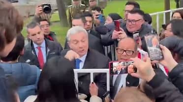 Mujer increpa al Presidente Kast en Villarrica y es detenida por orden de detención vigente