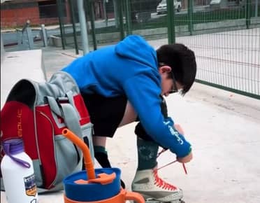 ¡Rumbo a Brasil 2026! Cristóbal Vallejos lanza rifa solidaria para costear viaje a sudamericano de patinaje