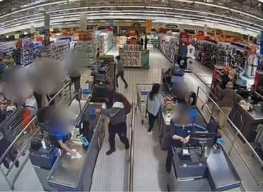 26 años de cárcel para dos asaltantes de supermercado Líder en Talca