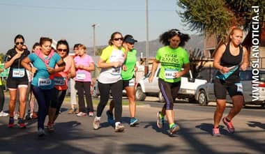 Realizaron primera corrida de la mujer en Rauco
