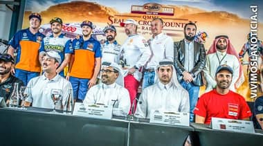 Quintanilla debuta en el mundial de Rally Cross Country de Qatar