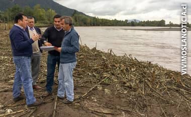 Comienzan obras de protección de ribera en Rauco
