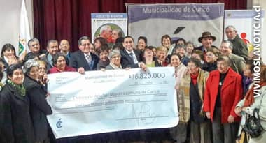 Adultos mayores beneficiados con proyectos recreativos