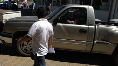 [VIDEO] Captan a conductor imprudente en el centro de Curicó