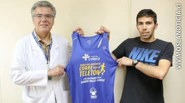 Curicano correrá 63 kilómetros por la Teletón
