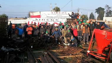 Trabajadores paralizan construcción del nuevo hospital