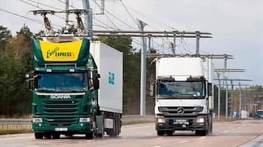 Instalan autopistas eléctricas en Alemania
