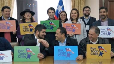 Afianzan pacto electoral “por todo Chile”
