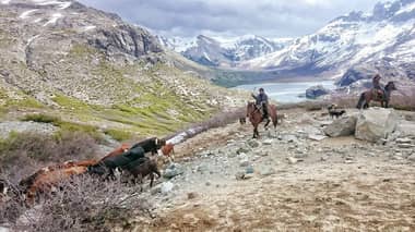 Evacuan a arrieros por sistema frontal que llegará al Maule