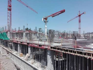[FOTOS] Avanza construcción en obra gruesa del Hospital de Curicó