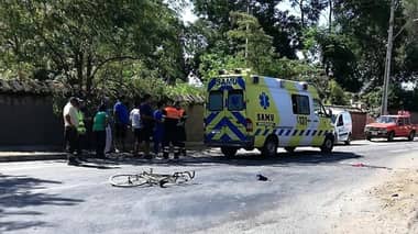 Con muerte cerebral ciclista arrollado por camión en ruta a Comalle
