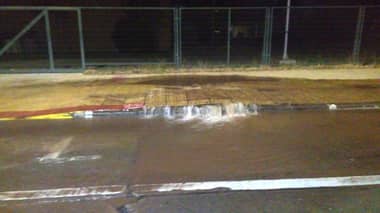Extenso corte se agua afectó al centro de Curicó