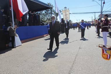 Regresa tradicional desfile de Aguas Negras en honor a la Cuarta Compañía de Bomberos de Curicó