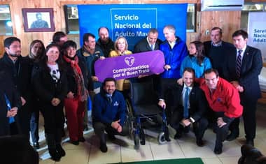 Hogar de adultos mayores de Teno recibió ayuda del Ministerio de Desarrollo Social