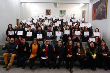 Monitores fueron certificados en materia de prevención de la violencia contra las mujeres