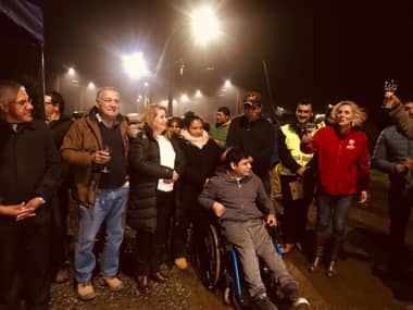 Comunidad de Alupenhue en Molina recibió energía eléctrica