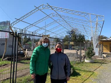 Comenzaron obras de remodelación de multicancha en sector de El Yacal