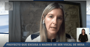 Embarazadas, madres y cuidadores de menores de dos años, podrán excusarse de ser vocales de mesa