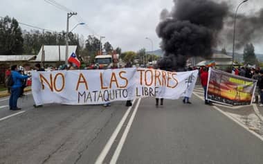 Siguen protestas contra proyecto de torres de alta tensión que afectaría comunas de Hualañe, Curepto y Sagrada Familia