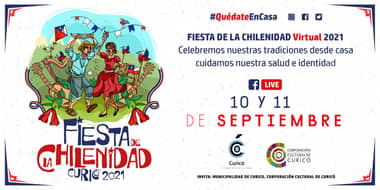 Fiesta de la Chilenidad de Curicó 2021 se realizará online con artistas locales