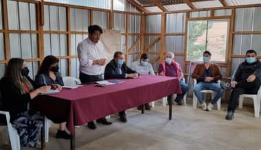 Vecinos de Hualañé se reunieron con delegado presidencial por fallas en mantenimiento de ruta Las Higueras-Llico