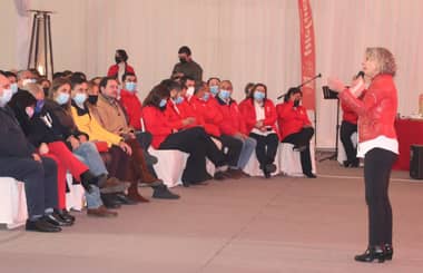 Alcaldesa de Molina realizó cuenta pública 2021 con balances y anuncios para la comuna