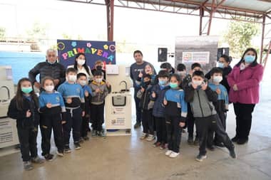 Entregan 48 lavamanos portátiles a escuelas de Yerbas Buenas